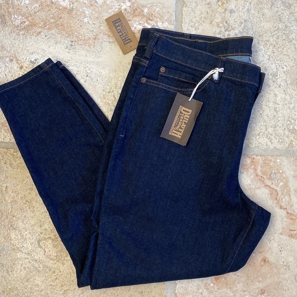 NWT Duluth Flex Daily Skinny Jeans womens 16S Dark wash Western Coastal cowgirl